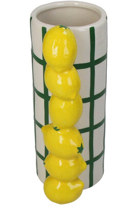 VAND. Lifestyle Gelbe Vase Zitrone