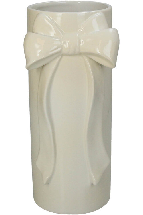 VAND. Lifestyle Weiße Vaas Bow