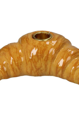 VAND. Lifestyle Brauner Kerzenhalter Croissant