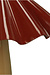 VAND. Lifestyle Rood Tafellamp Metal