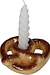 VAND. Lifestyle Bruin Kandelaar Pretzel