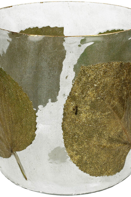 VAND. Lifestyle Groene Windlicht Leaf