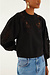 Farm Rio Schwarzer Pullover