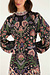 Farm Rio Schwarzes Minikleid