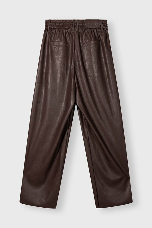 10Days Tiefweinrote Kunstlederhose