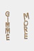 Harper & Yve Gold Gimmemore-E Ohrring