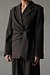 Club L'avenir Braune Kurze Jacke