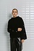 WITHBLACK Schwarzer Pullover