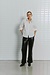 WITHBLACK Weiße Bluse