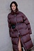 Second Female Schwarzer Riya Langer Puffer