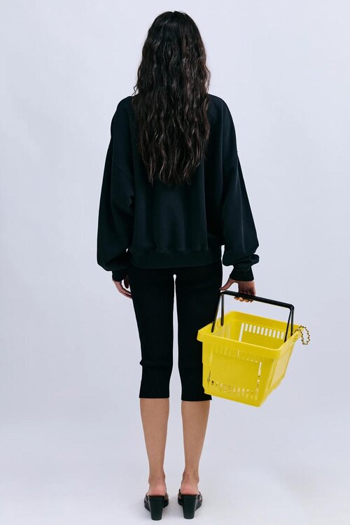 Love Stories Schwarzer Pullover