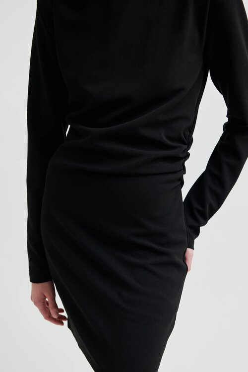 Second Female Schwarzes Koa Minikleid