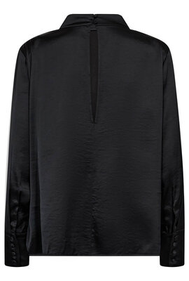 Co'couture Schwarze Helen-Knopfbluse Co'couture Schwarze Helen-Knopfbluse