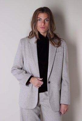 Forte_Forte Sand Wollblazer