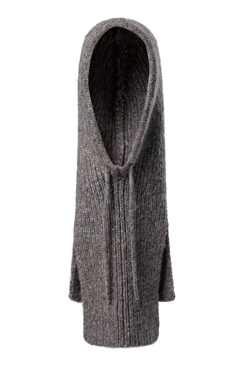 Co'couture Graue Hailey-Sturmhaube