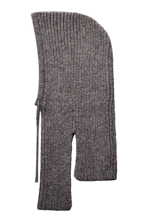 Co'couture Graue Hailey-Sturmhaube