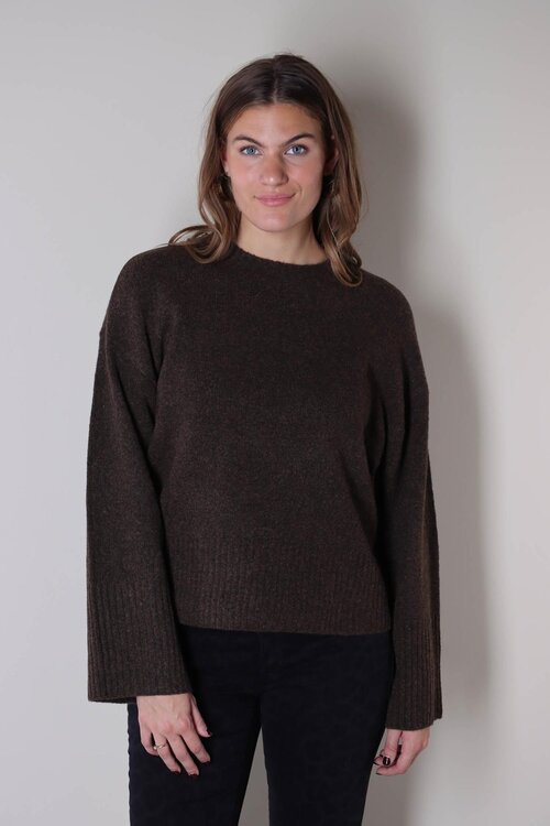 Co'couture Brauner Roger Oneck Pullover