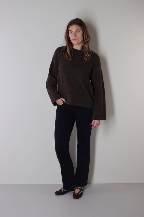 Co'couture Brauner Roger Oneck Pullover