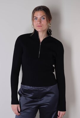 IRO Schwarzer Pullover