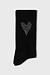 10Days Schwarze Socken Herz