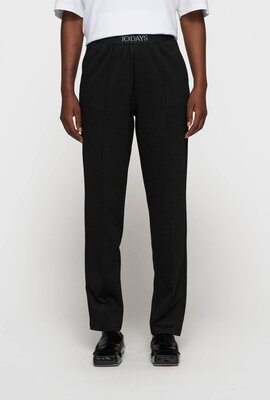 10Days Schwarze schmale Hose mit Nadelstreifen