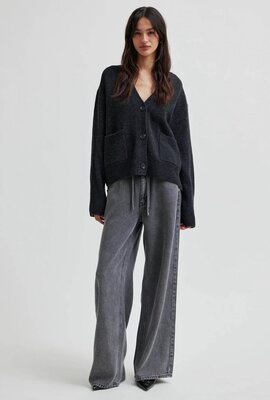 Second Female Dunkelgraue Ervin Denim Jeans