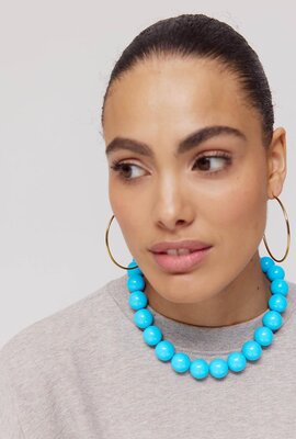 Harper & Yve Blauer Teddy-N Kette