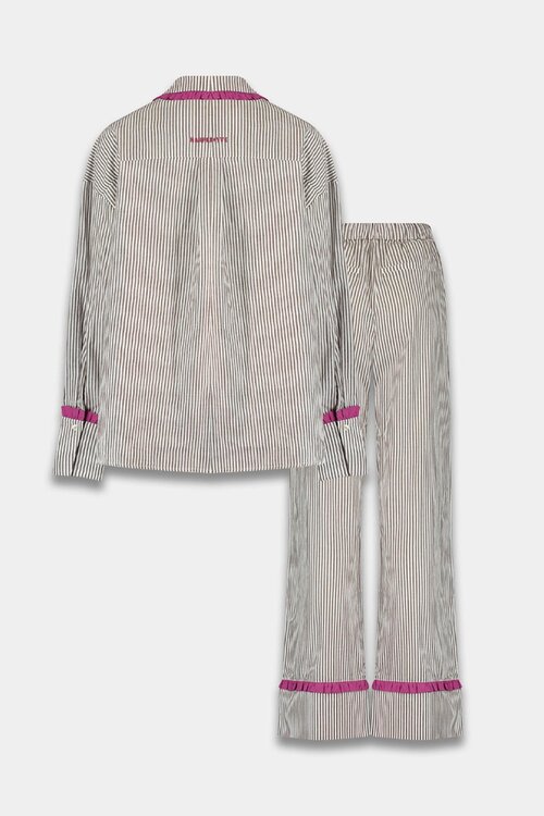 Harper & Yve Braunes Noelle-Set Hose mit Bluse