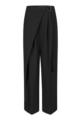 Second Female Schwarze Fique-Wickelhose