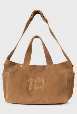 10Days Camel Suede Shopper