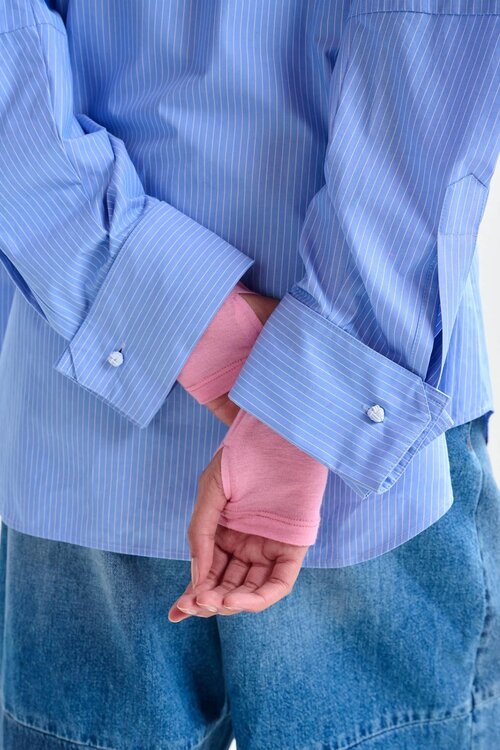 Essentiel Antwerp Blaue Bluse