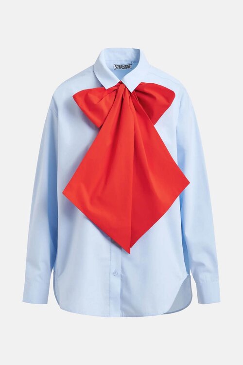 Essentiel Antwerp Blaue Bluse