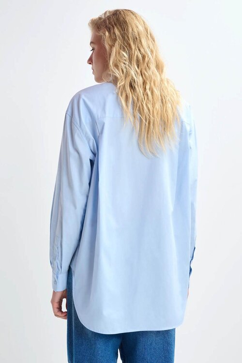 Essentiel Antwerp Blaue Bluse