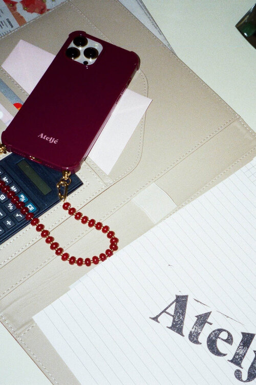 Atelje Rotes iPhone-Kurzkabel