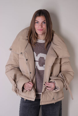 Co'couture Kaki Megan Pufferjacke