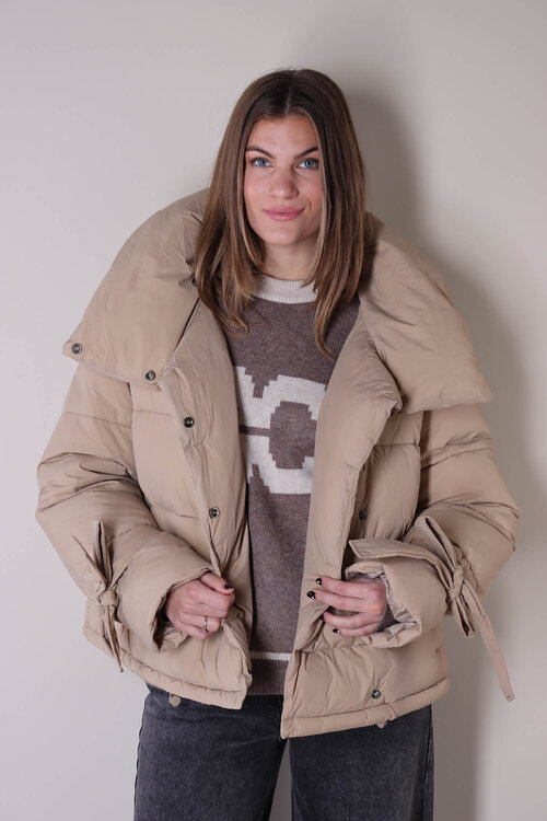 Co'couture Kaki Megan Pufferjacke