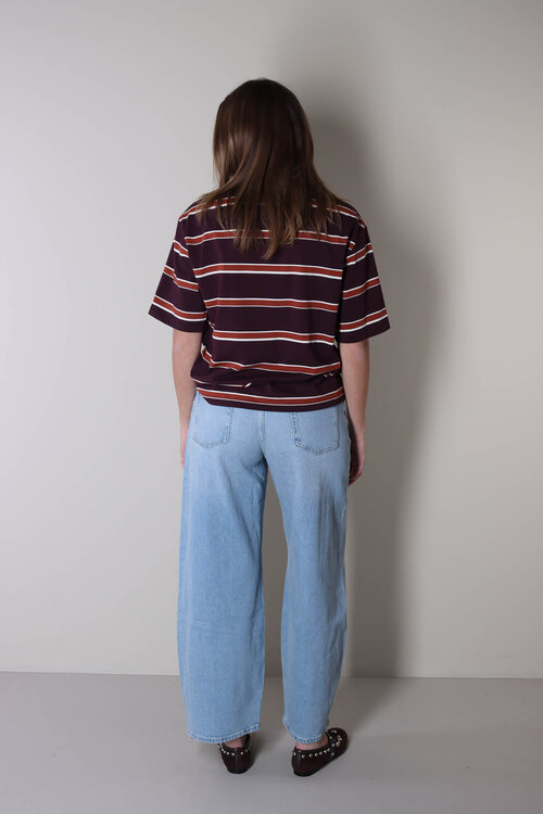 Co'couture Bordeaux Augusta Polohemd