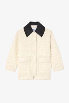 Ganni Off White Jacke