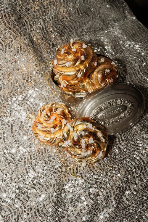 Yup in de Boom Goldenes Weihnachtsornament