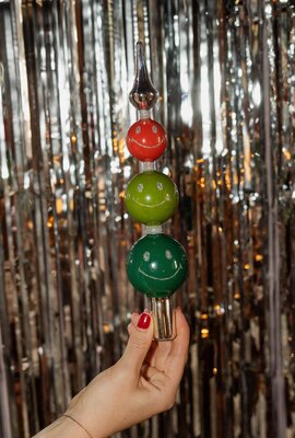 Yup in de Boom Silbernes Weihnachtsornament