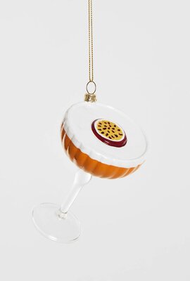 Yup in de Boom Orangenes Weihnachtsornament