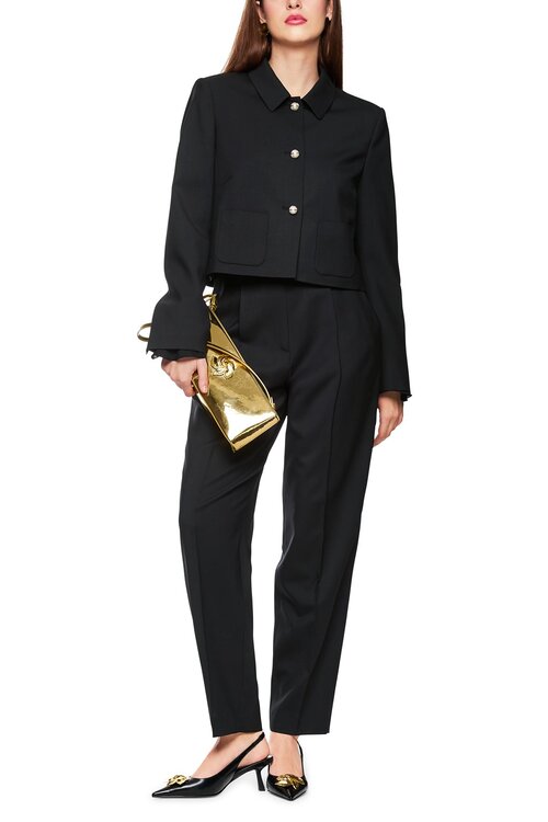 Marc Cain Schwarze Kurze Jacke