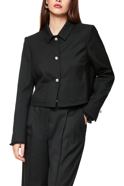 Marc Cain Schwarze Kurze Jacke