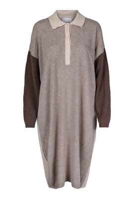 One & Other Mehrfarbiges Blockkleid