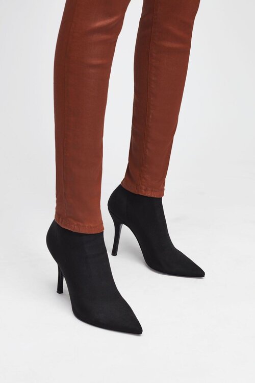 7 For All Mankind Camel Highwaist Skinny