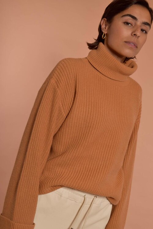 Notes du Nord Camel Amy Bluse