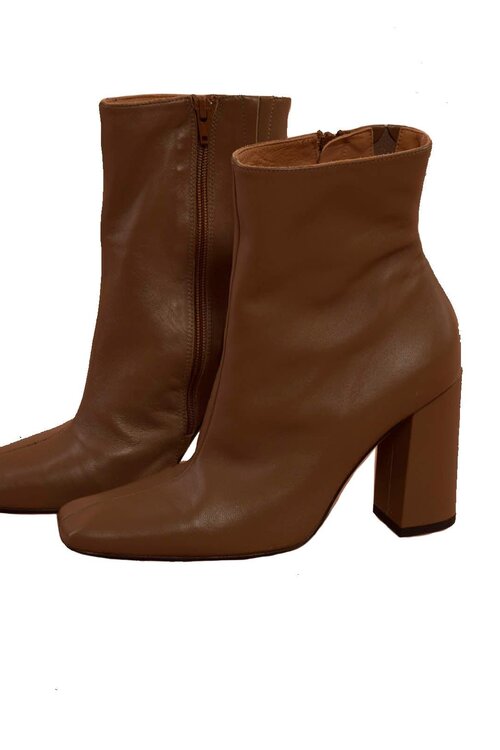 Toral Shoes Taupe Stiefel
