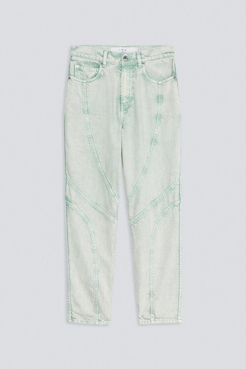 IRO Hellgrüne Jeans