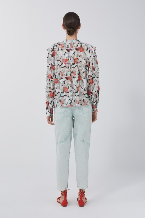 IRO Hellgrüne Jeans