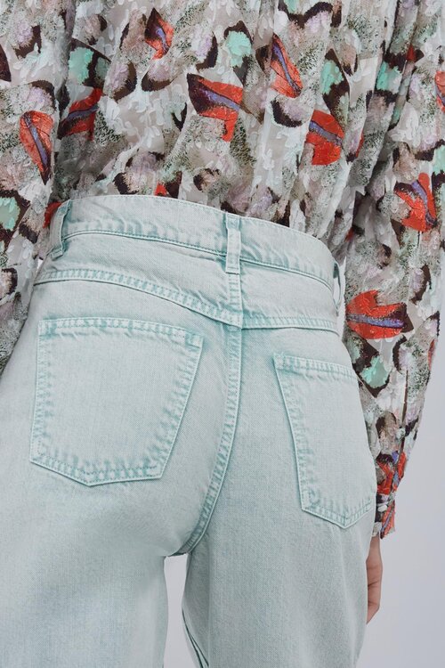 IRO Hellgrüne Jeans